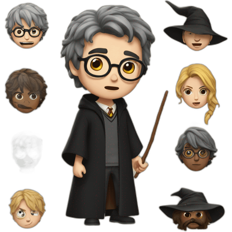 Harry potter qui est méchant  emoji