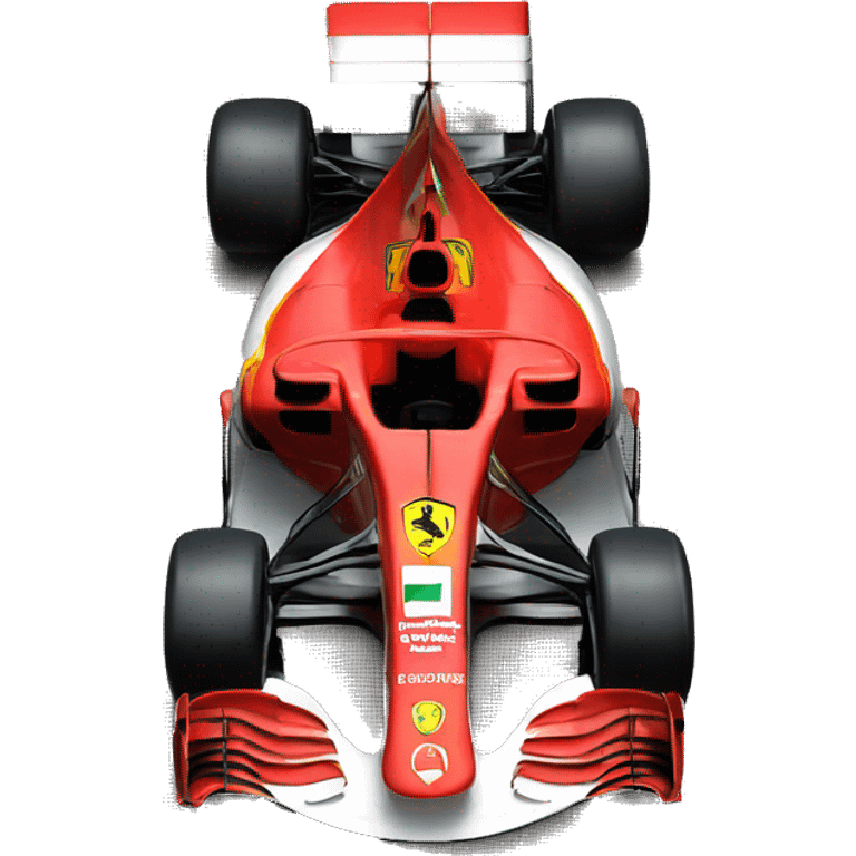 Ferrari Formula 1 car emoji