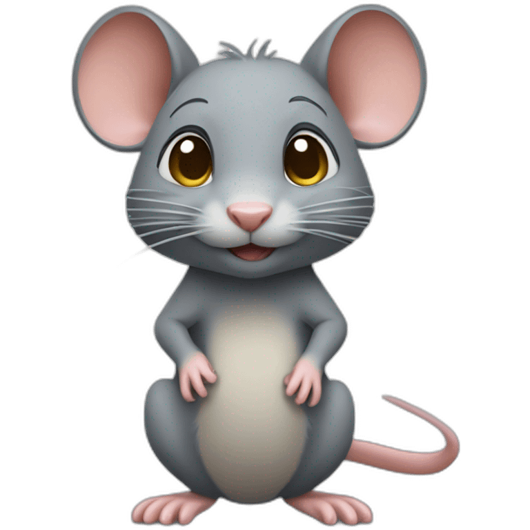 un rat sur lyney emoji