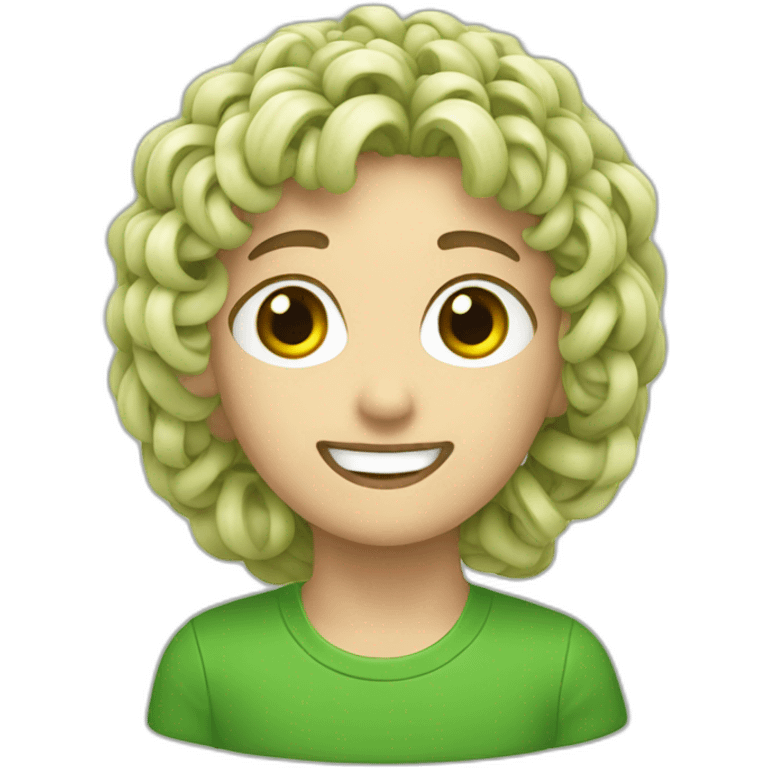 tallarines verdes emoji