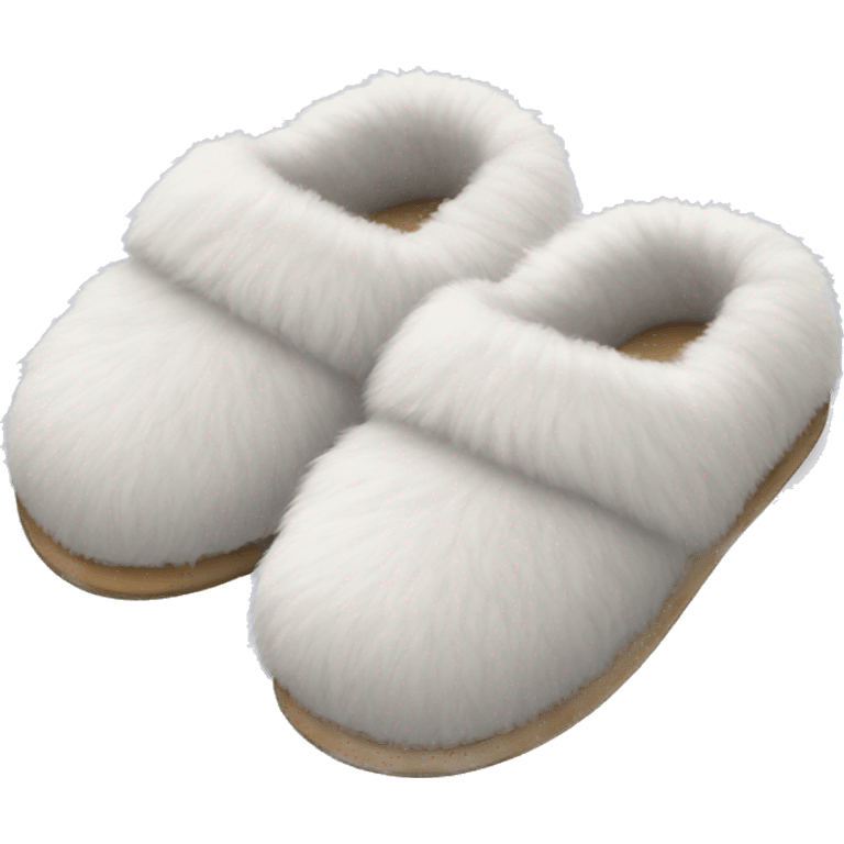 Fluffy slippers emoji