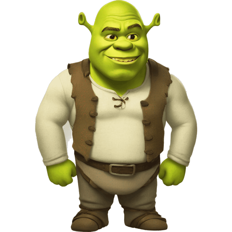  shrek giving a cool emoji