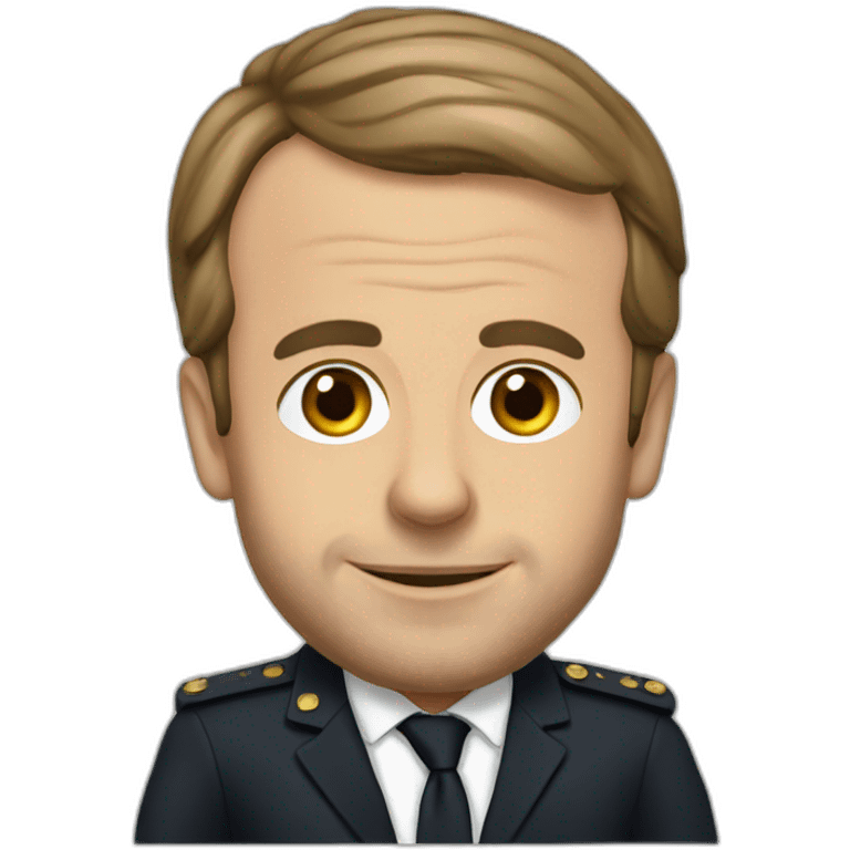 Emmanuel Macron emoji