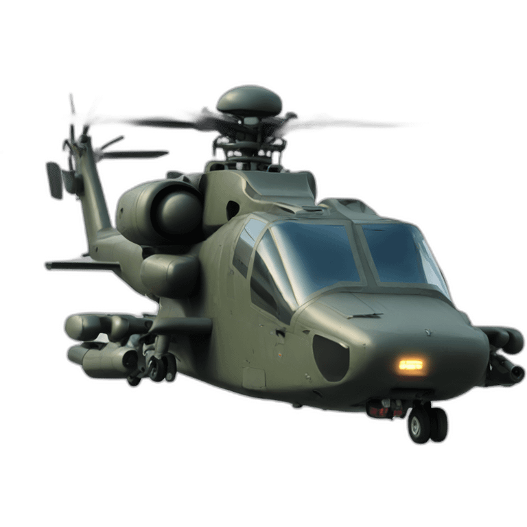 Attack helicopter emoji