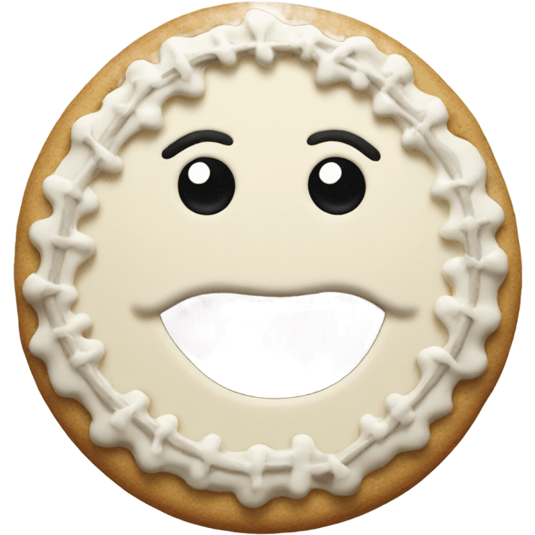 Christmas cookie emoji