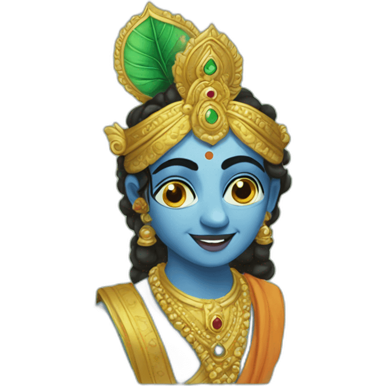 Sri Krishna emoji