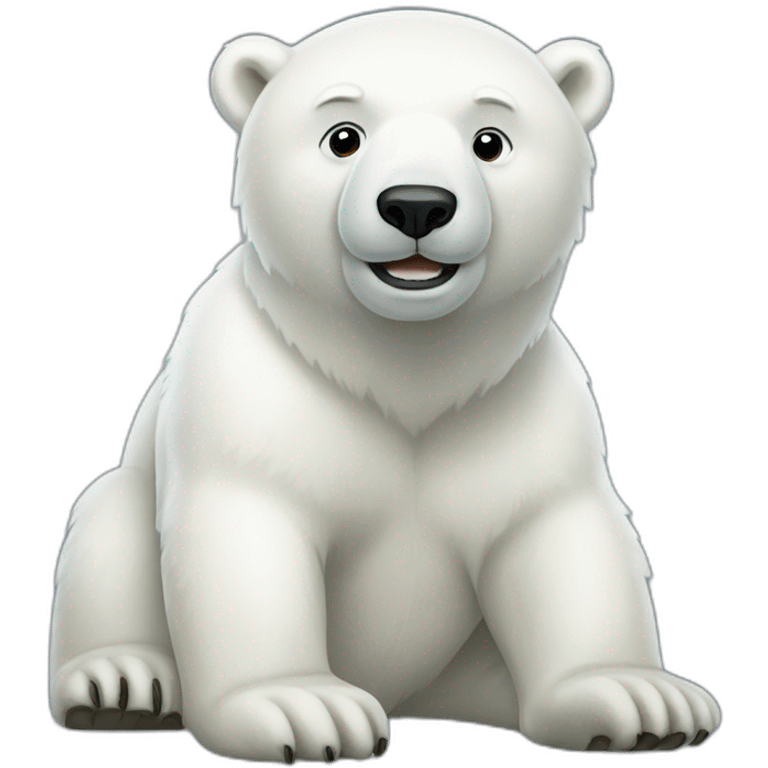 polar bear emoji