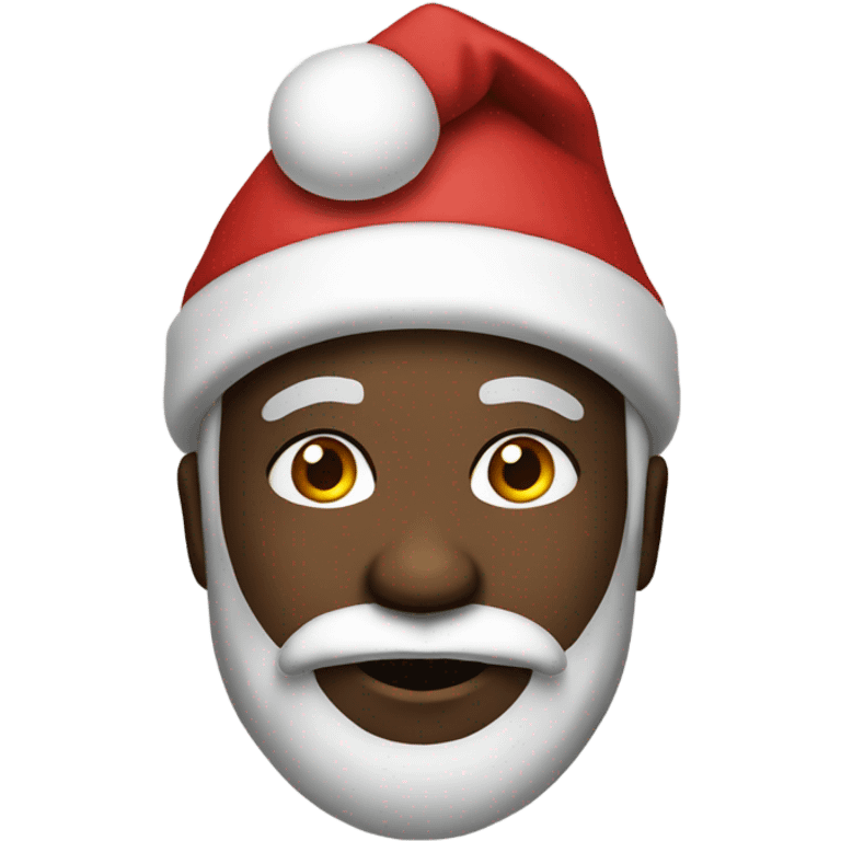 Black Santa  emoji