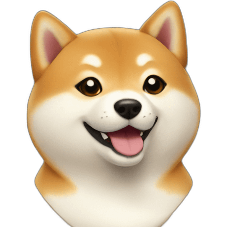 Shiba Inu having sushi emoji