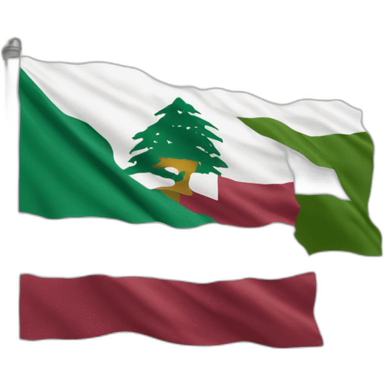 Flags of Cyprus Hungary and Latvia and white background  emoji