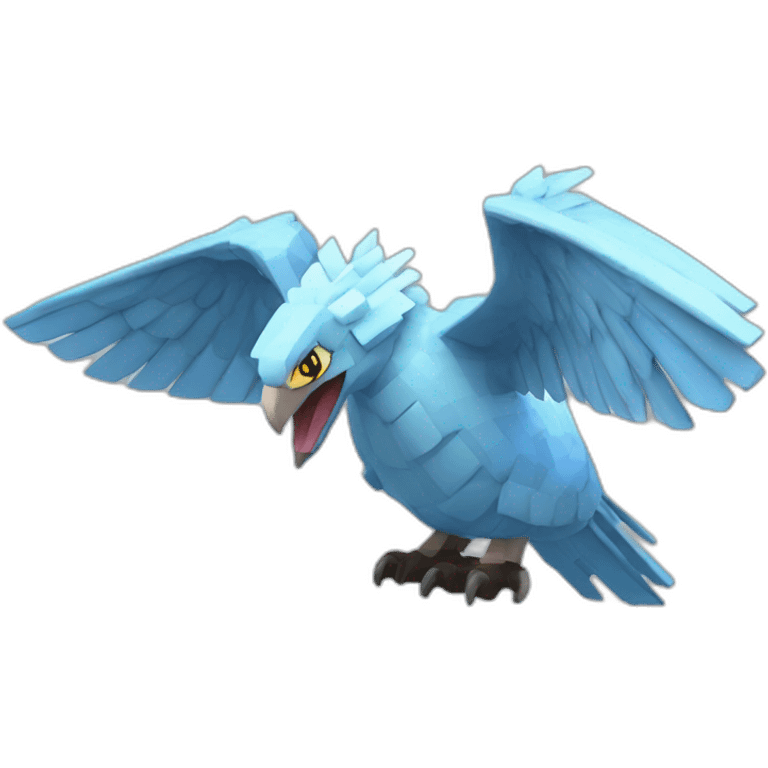 head cranial Articuno pokemon pixelmon Minecraft delegate emoji