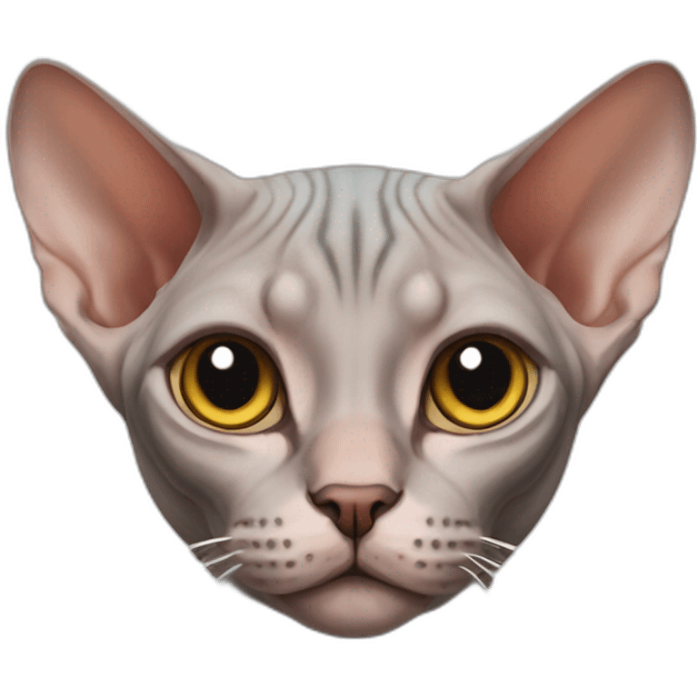 cat-sphynx emoji