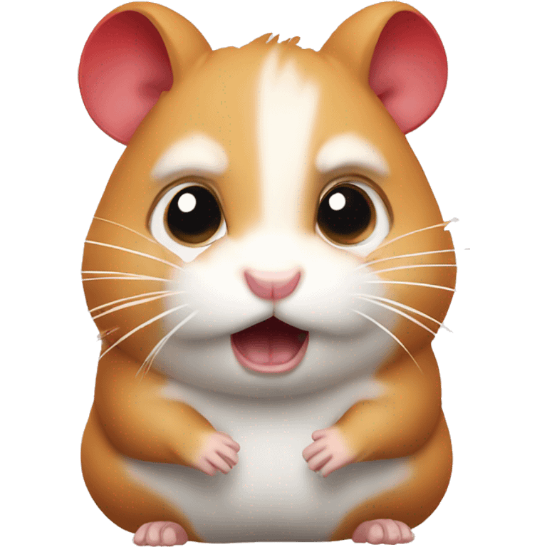 hamster red angry emoji