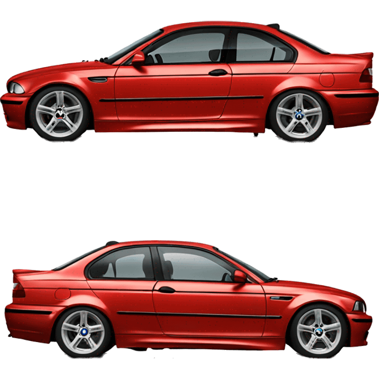 BMW e46 red emoji