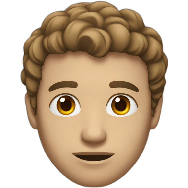 Homme qui se cache les yeux emoji