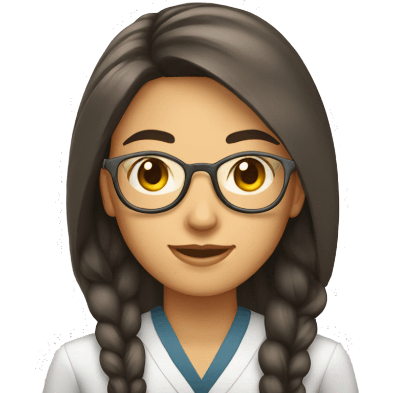 Mulher na academia com iphone emoji