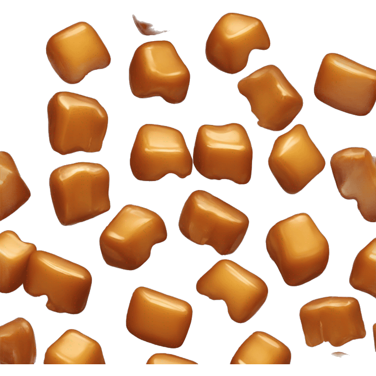 caramels dripping emoji