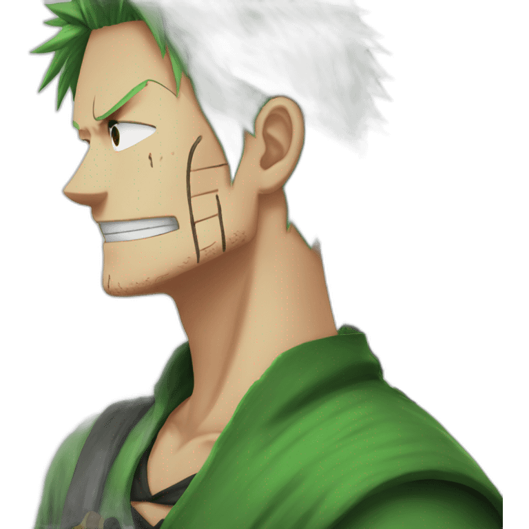 Zoro one piece oeil manquant emoji