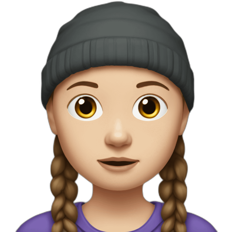 Greta Thunberg emoji