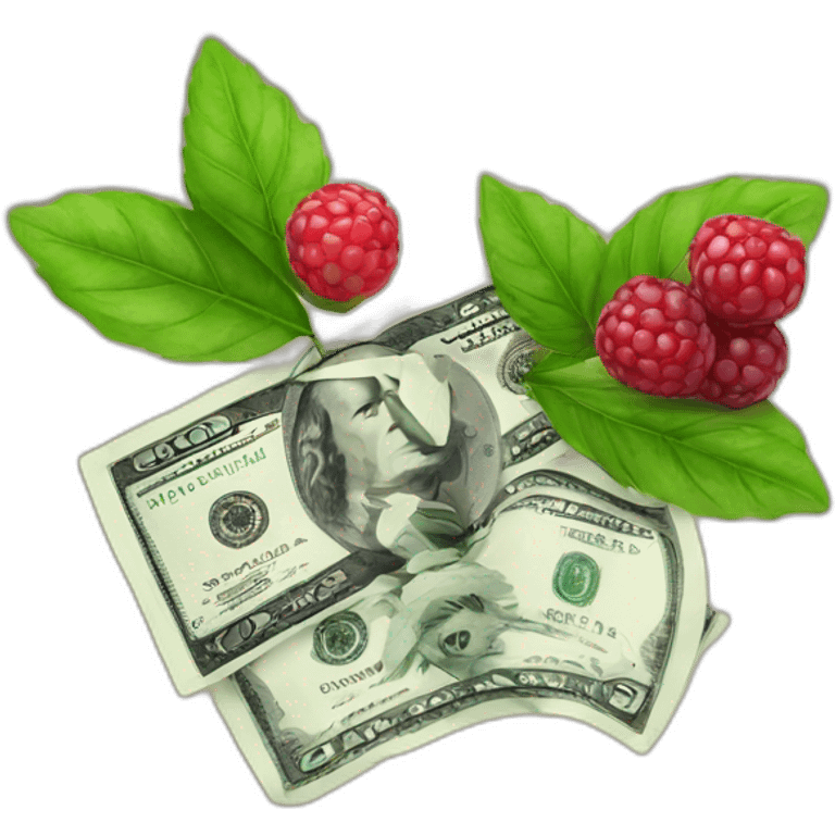 Wildberries and money emoji