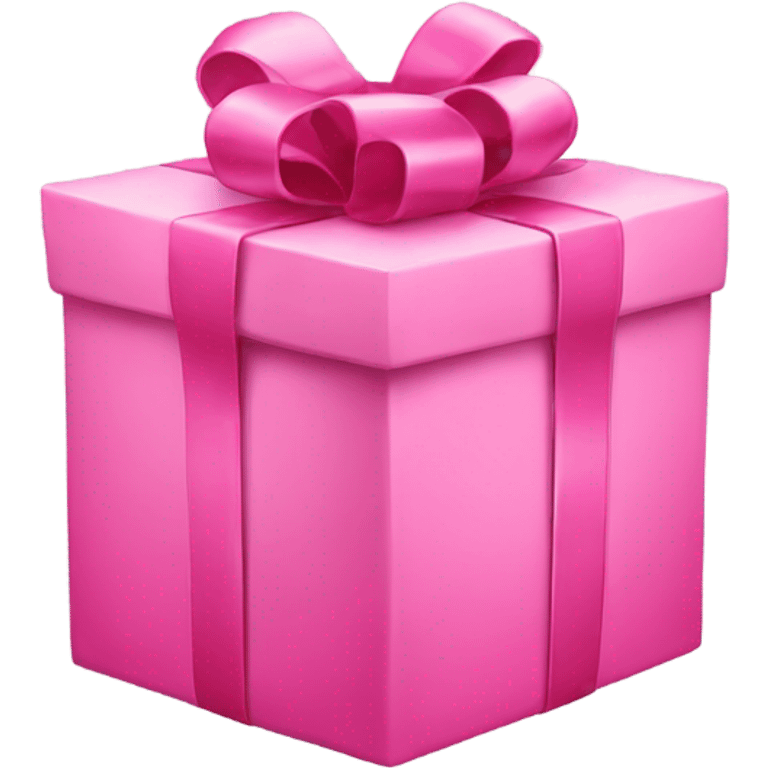 Pink present  emoji