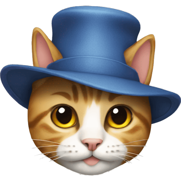 cat with a hat emoji