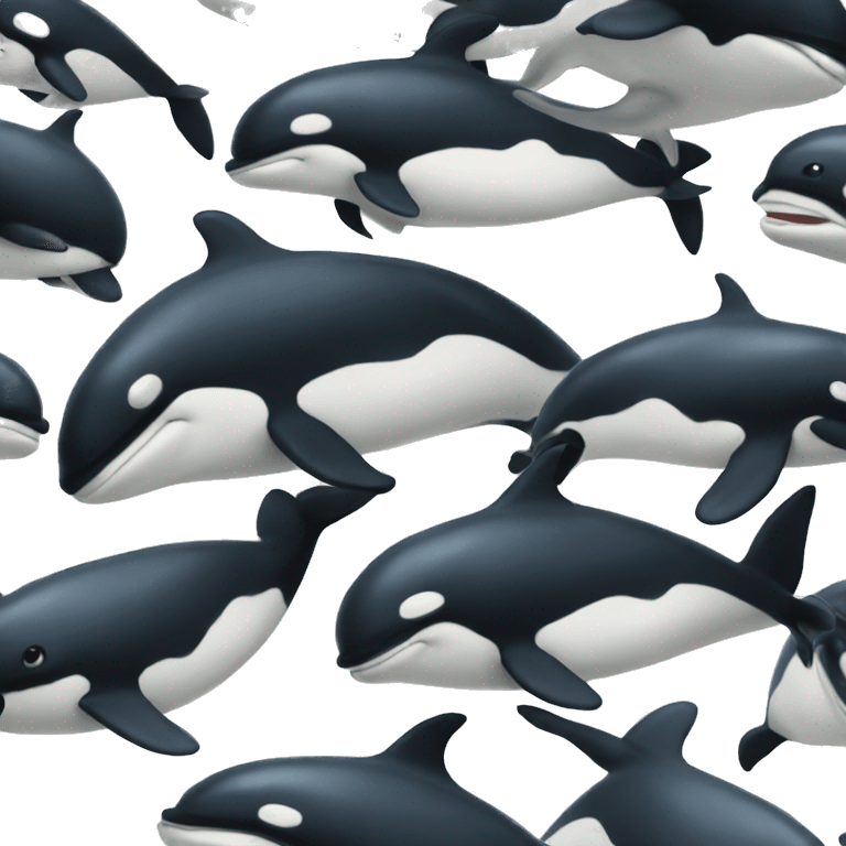 cute killer whale emoji