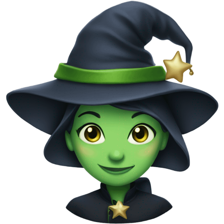 Elephaba with Christmas cheer emoji