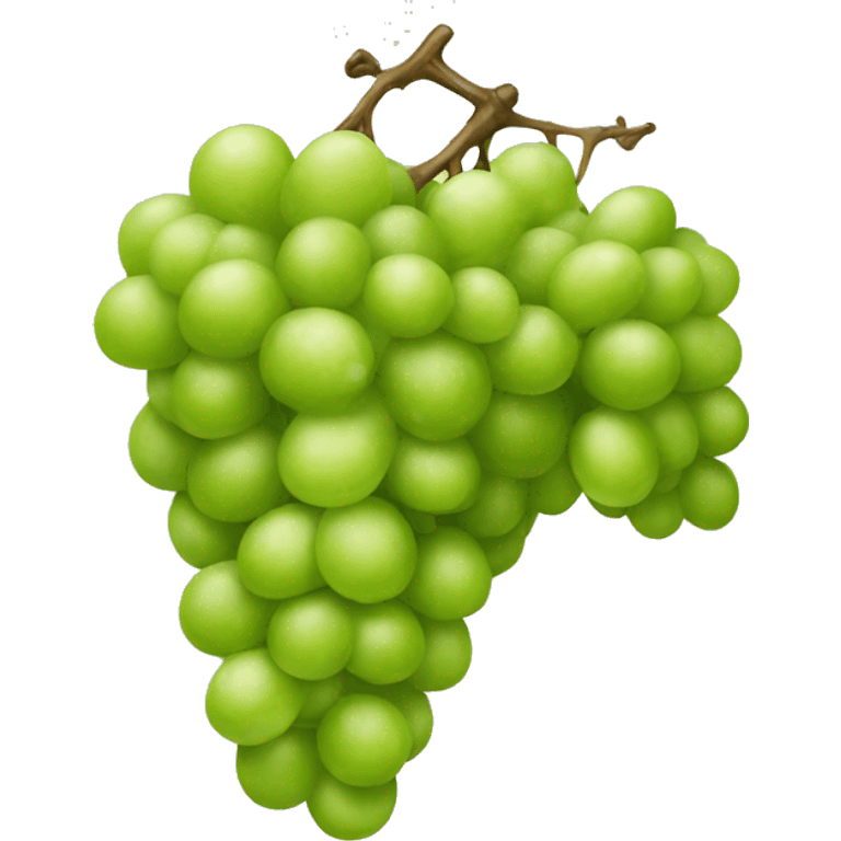 Green grapes emoji