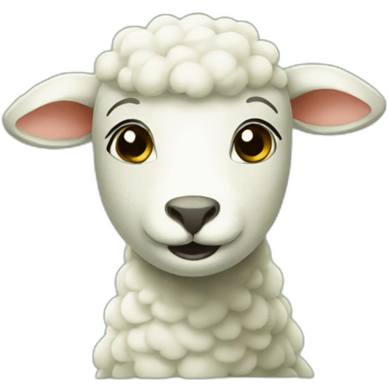 Green lamb emoji