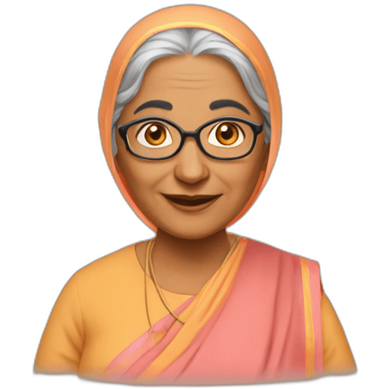 Aunty ji emoji