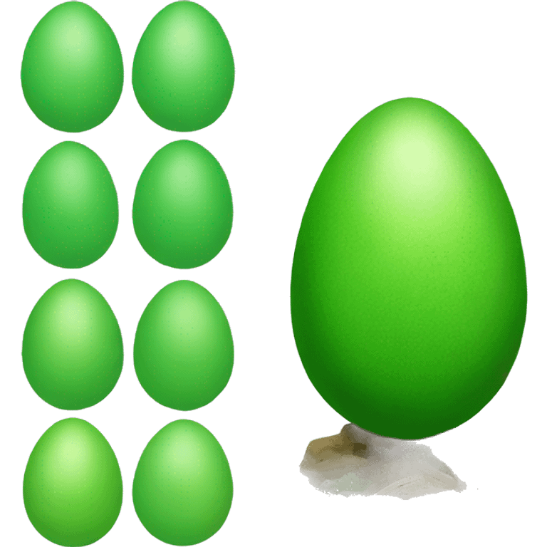 green egg emoji