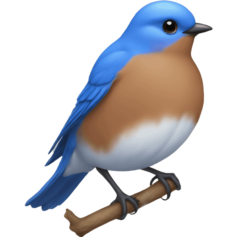 Bluebird emoji