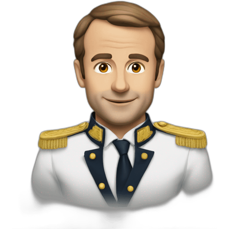 Macron sur ours emoji