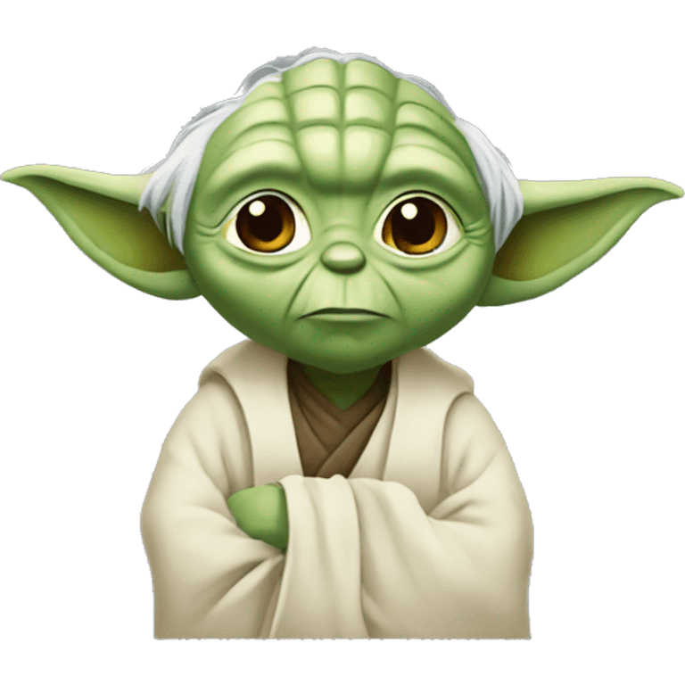 Yoda is a student
 emoji