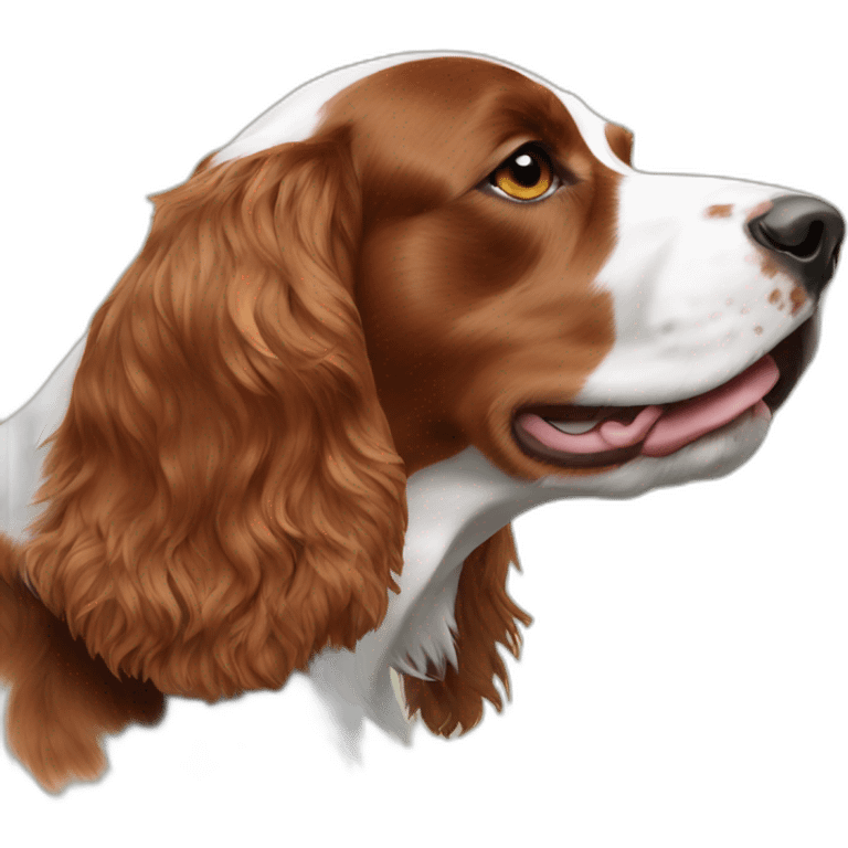 Welsh springer spaniel  emoji