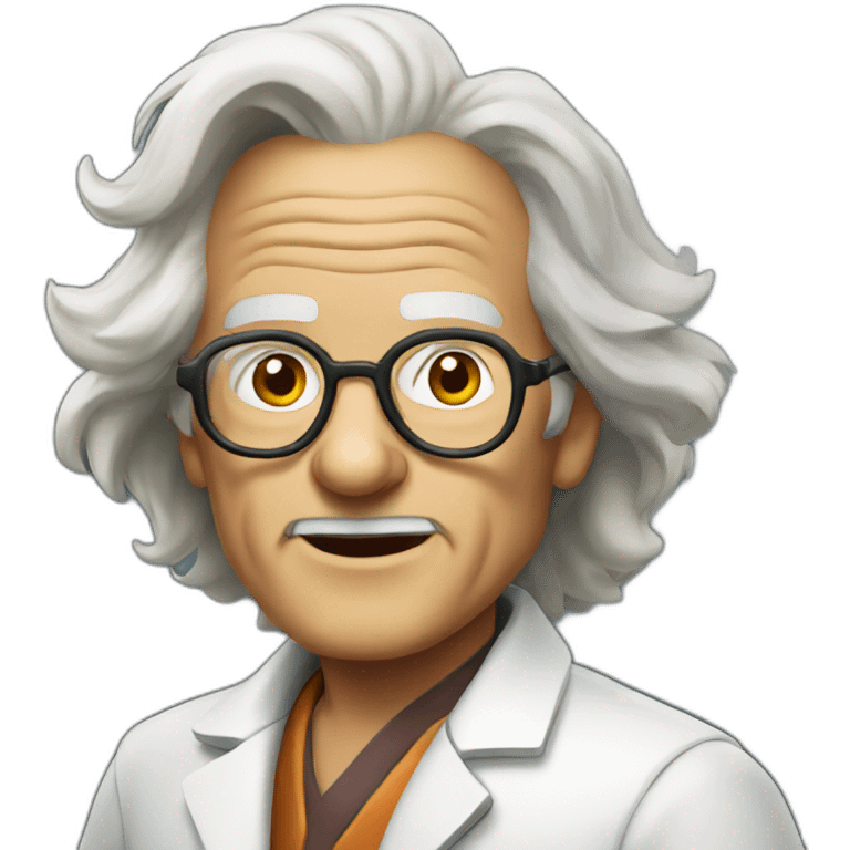 Doc brown emoji