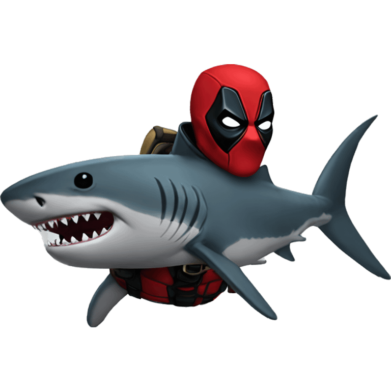 Deadpool Shark emoji