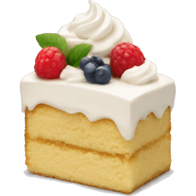 Tres leches cake emoji