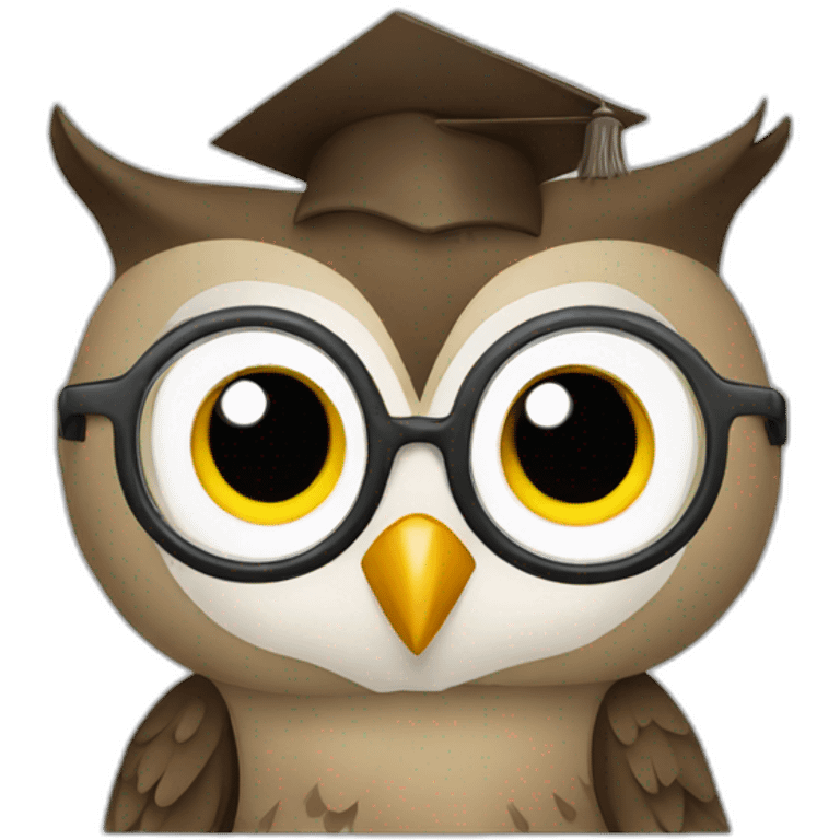 owl student emoji