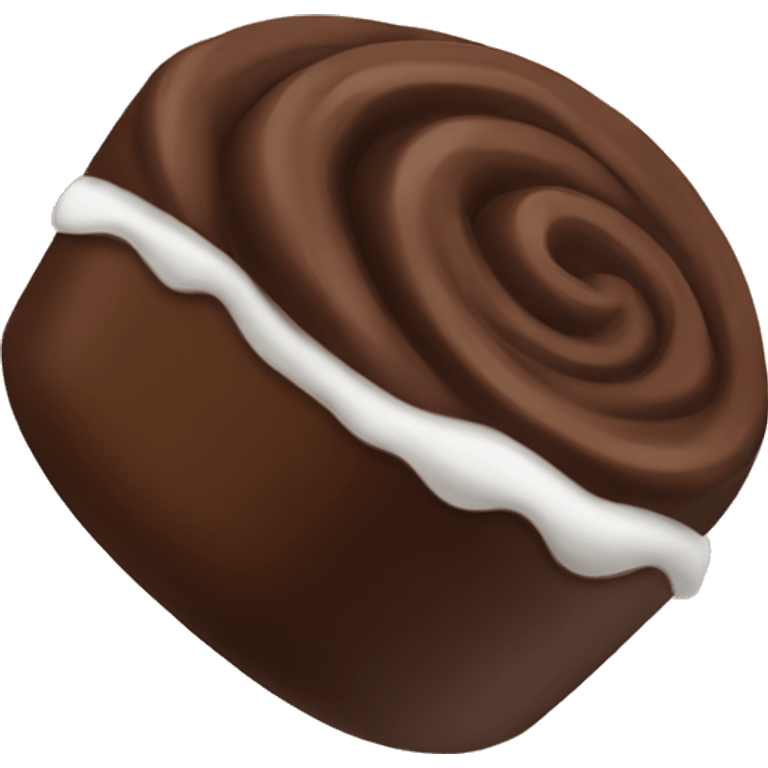 chocolate roll emoji