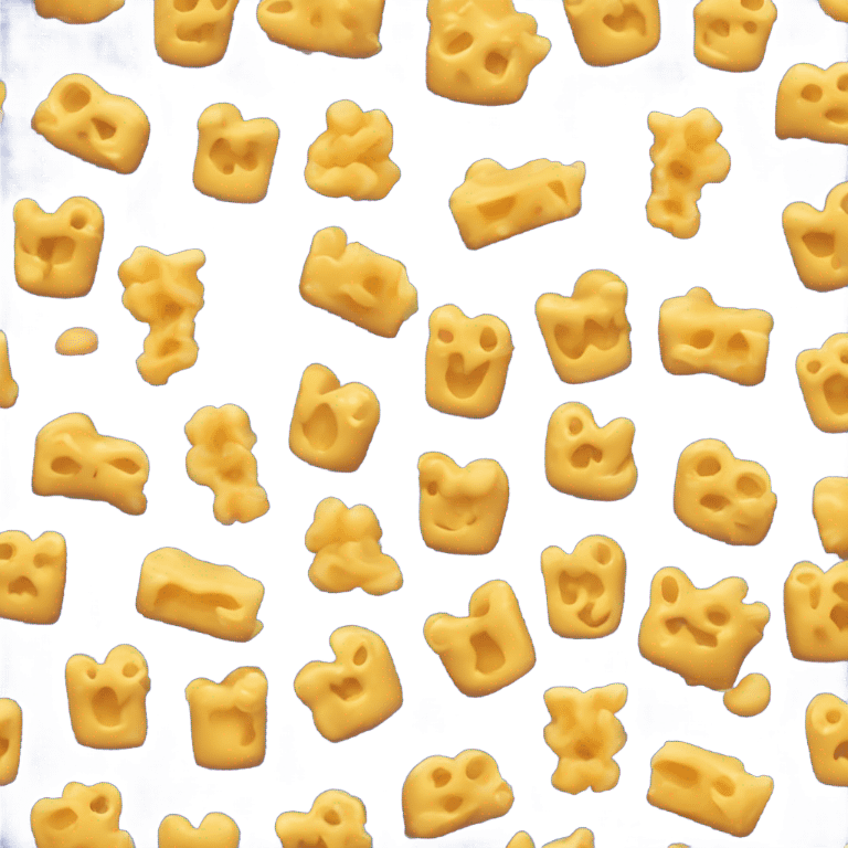 Mac and cheese emoji