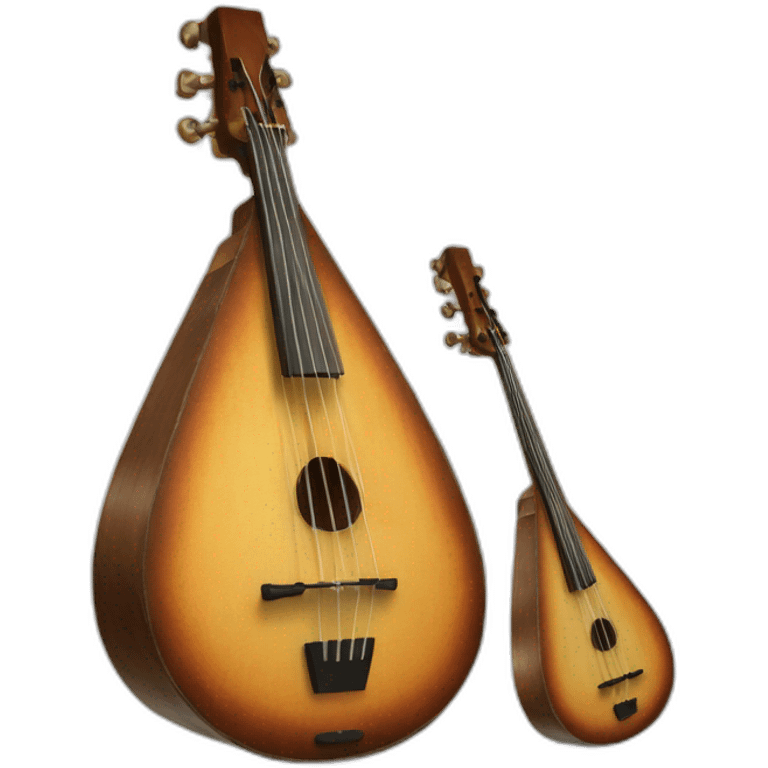 Erlandskian The Contrabass Balalaika Balalaika Family instrument emoji