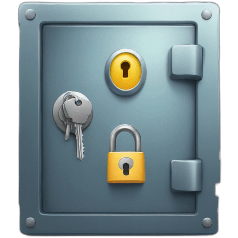 secure password safe emoji