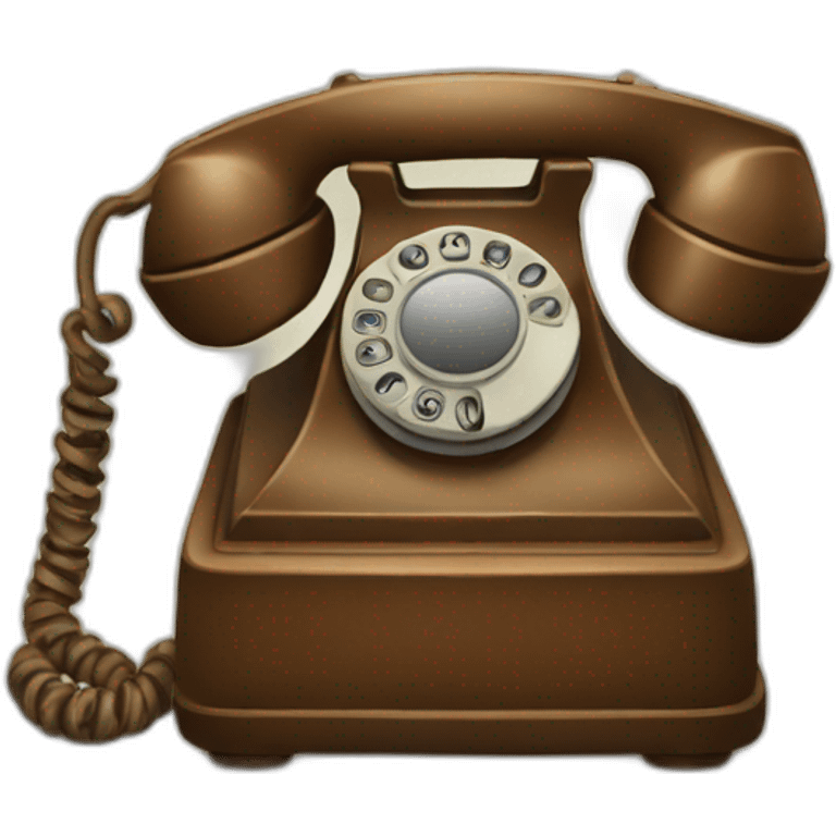 a old phone emoji