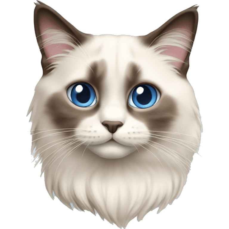 Ragdoll cat emoji