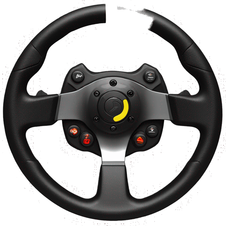 sim racing wheel fanatec emoji