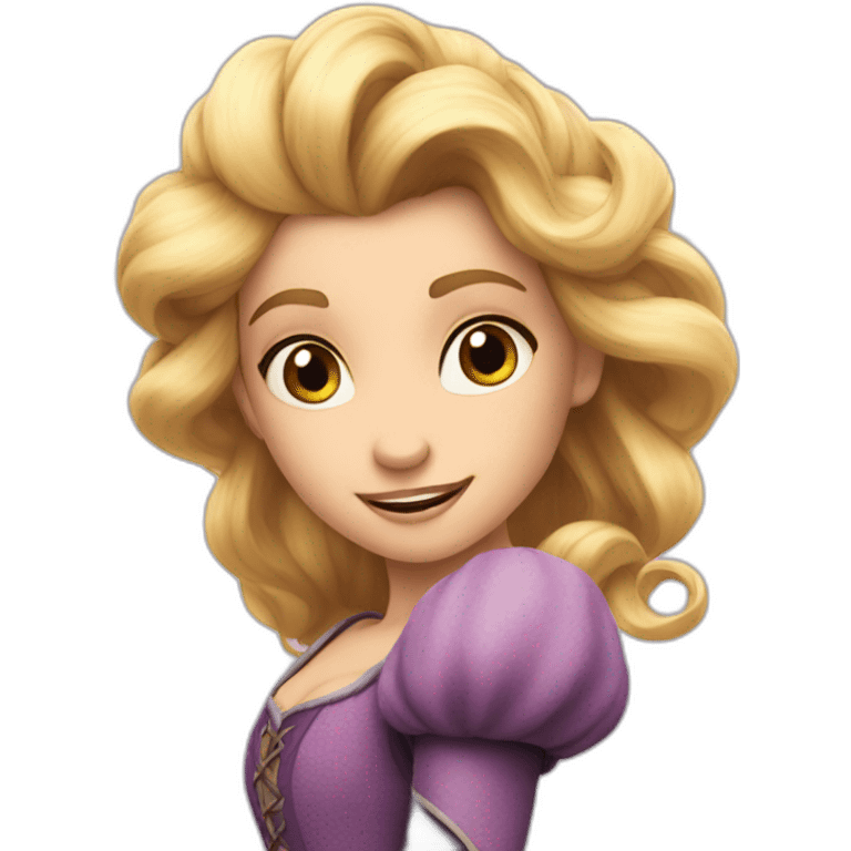 Raiponce  emoji