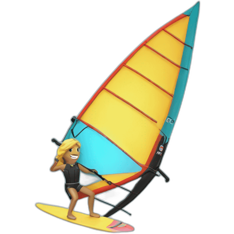 Windsurfer emoji