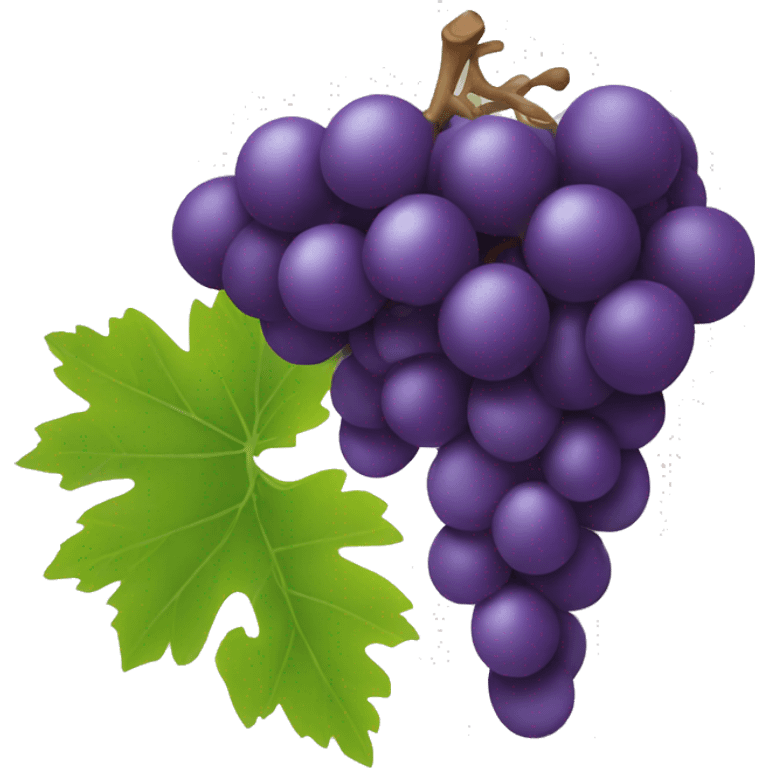 a single grape emoji